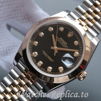 Swiss Rolex Datejust Replica 126303 Stainless steel strap 41MM - WatchesReplica.is