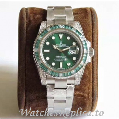 Swiss Rolex Submariner Replica 116610 Stainless steel strap 40MM - WatchesReplica.is