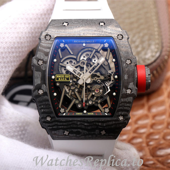 Richard Mille Replica RM35-02 Rubber strap 50MM - WatchesReplica.is