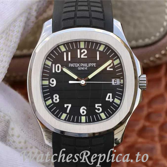 Patek Philippe Replica Aquanaut Rubber strap 42MM - WatchesReplica.is