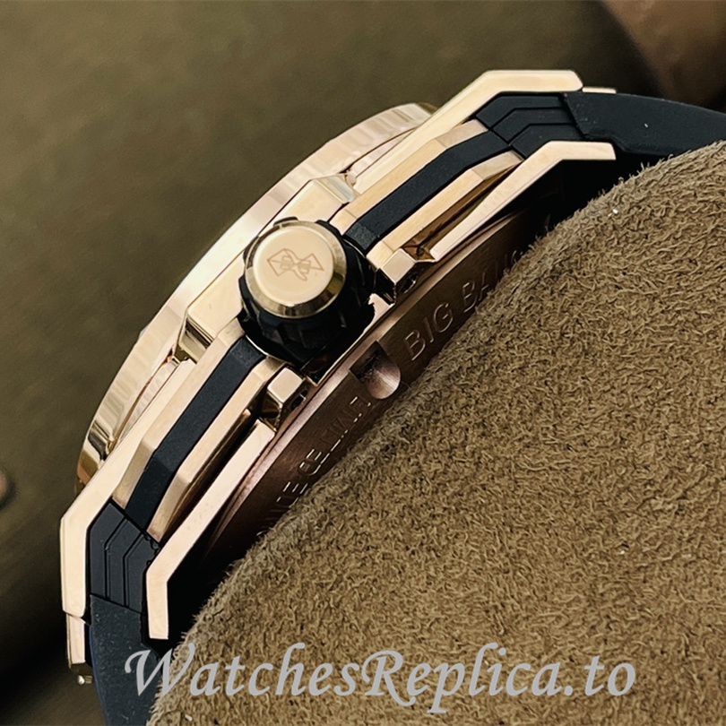 Hublot Replica Big Bang Sang Bleu II Rubber strap 45MM - WatchesReplica.is