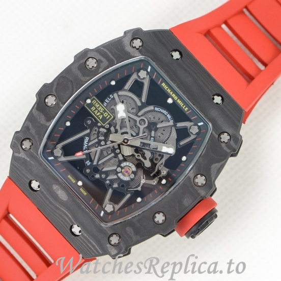 Richard Mille Replica RM35-01 Rubber strap 50MM - WatchesReplica.is