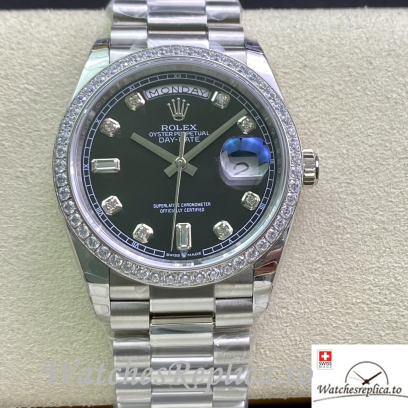 Swiss Rolex Datejust Replica 126233 Stainless steel strap 36MM - WatchesReplica.is