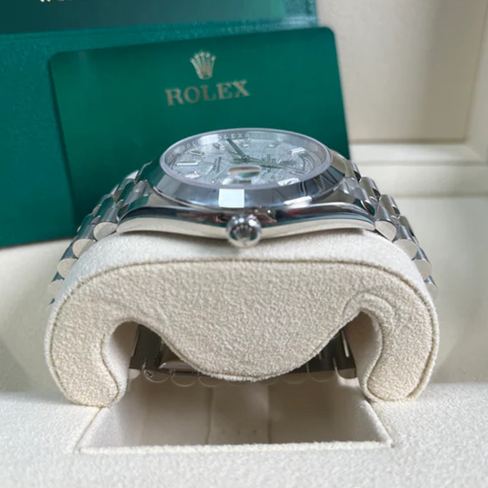 Rolex Day-Date 40mm Diamond Dial 228206 - WatchesReplica.is