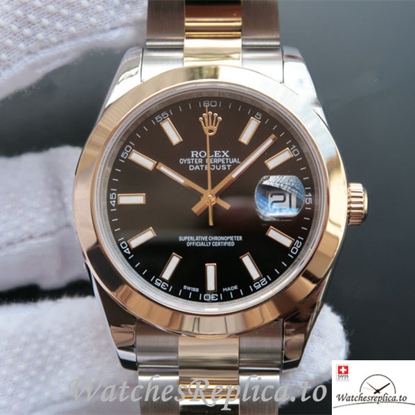 Swiss Rolex Datejust 126303-0013 Stainless steel strap 41MM - WatchesReplica.is
