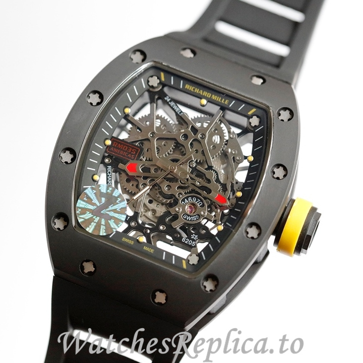 Richard Mille Replica RM035-AMERICA5 Rubber strap 50MM - WatchesReplica.is
