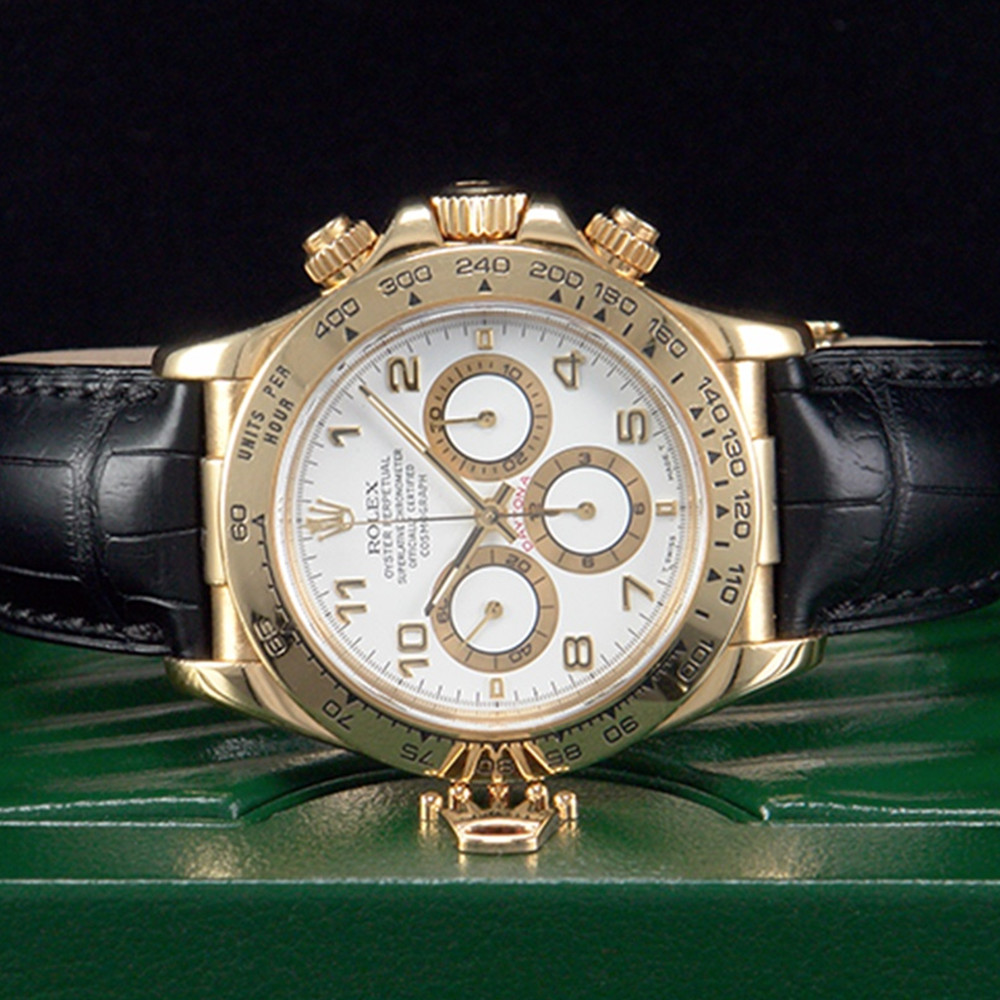 Rolex Daytona White Dial 16518 - WatchesReplica.is