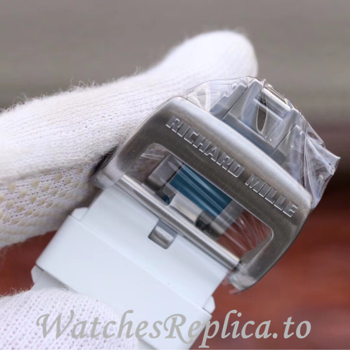 Richard Mille Replica RM055 Rubber strap 50MM - WatchesReplica.is