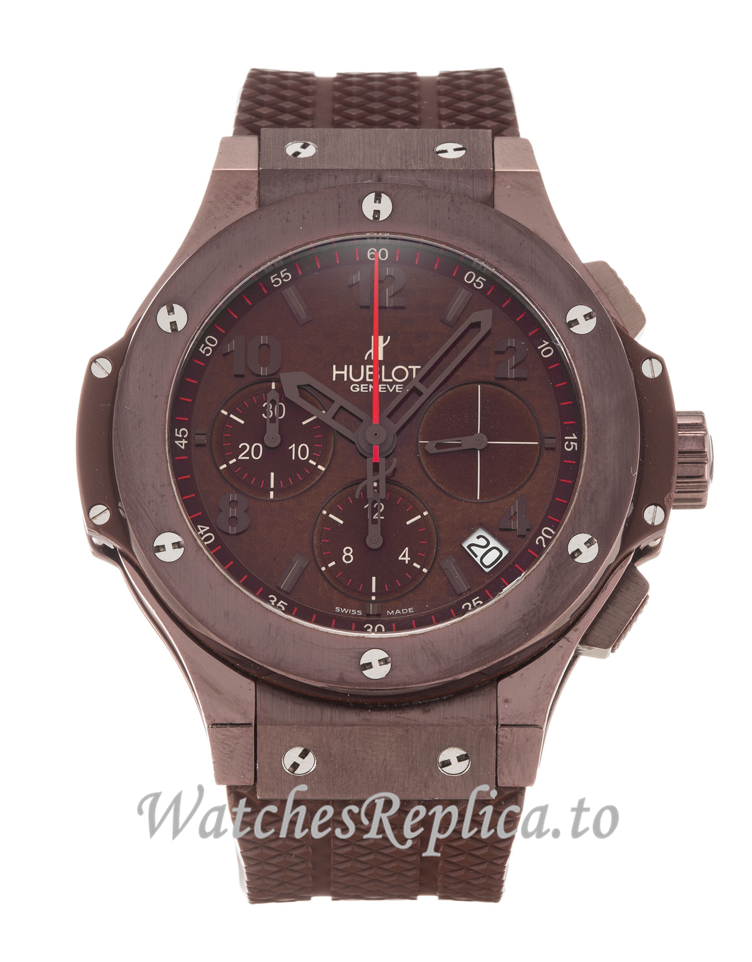 Hublot Big Bang 41mm Brown Dial 341.SL.1008.RX 48 MM - WatchesReplica.is