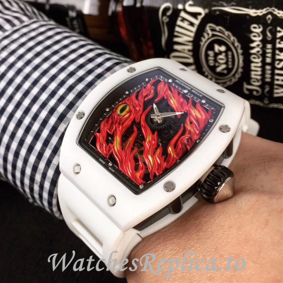 Richard Mille Replica RM23-02 Rubber strap 50MM - WatchesReplica.is