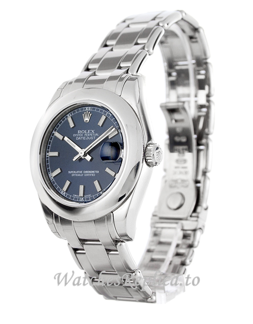 Rolex Datejust Special Edition Blue Dial 81209 31MM - WatchesReplica.is