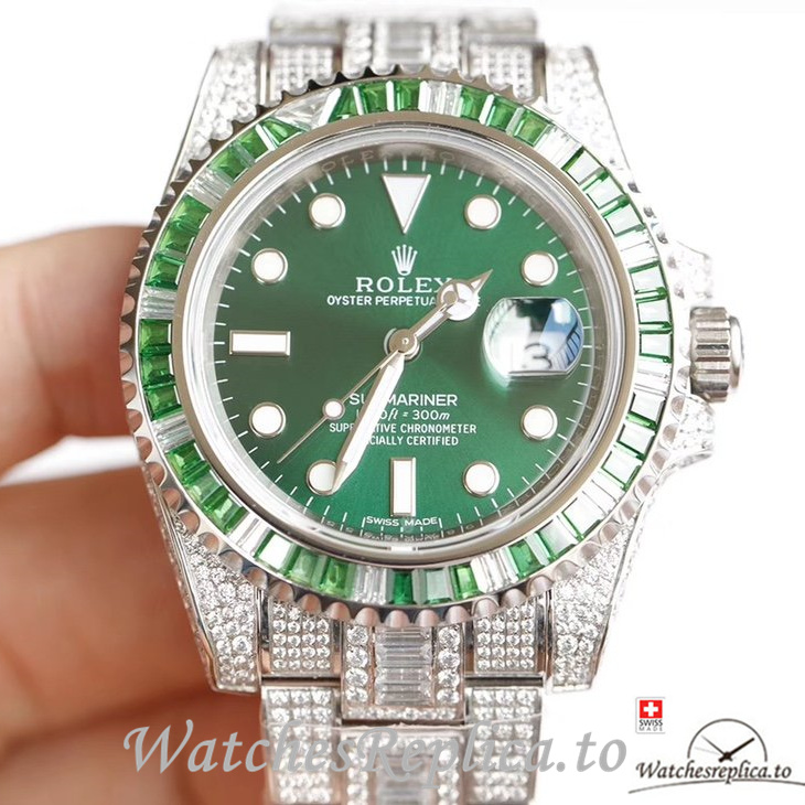 Swiss Rolex Submariner Replica 116610 Stainless steel strap 40MM - WatchesReplica.is