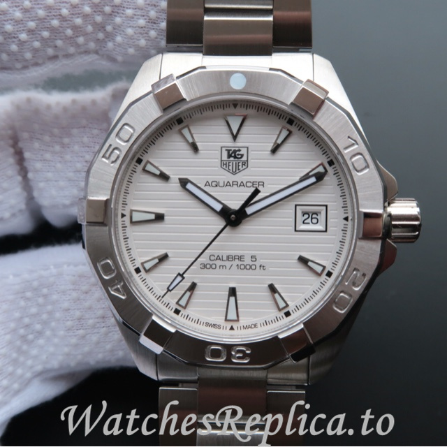 Tag Heuer Replica Aquaracer WAY2113.BA0928 Stainless steel strap 40.5MM - WatchesReplica.is