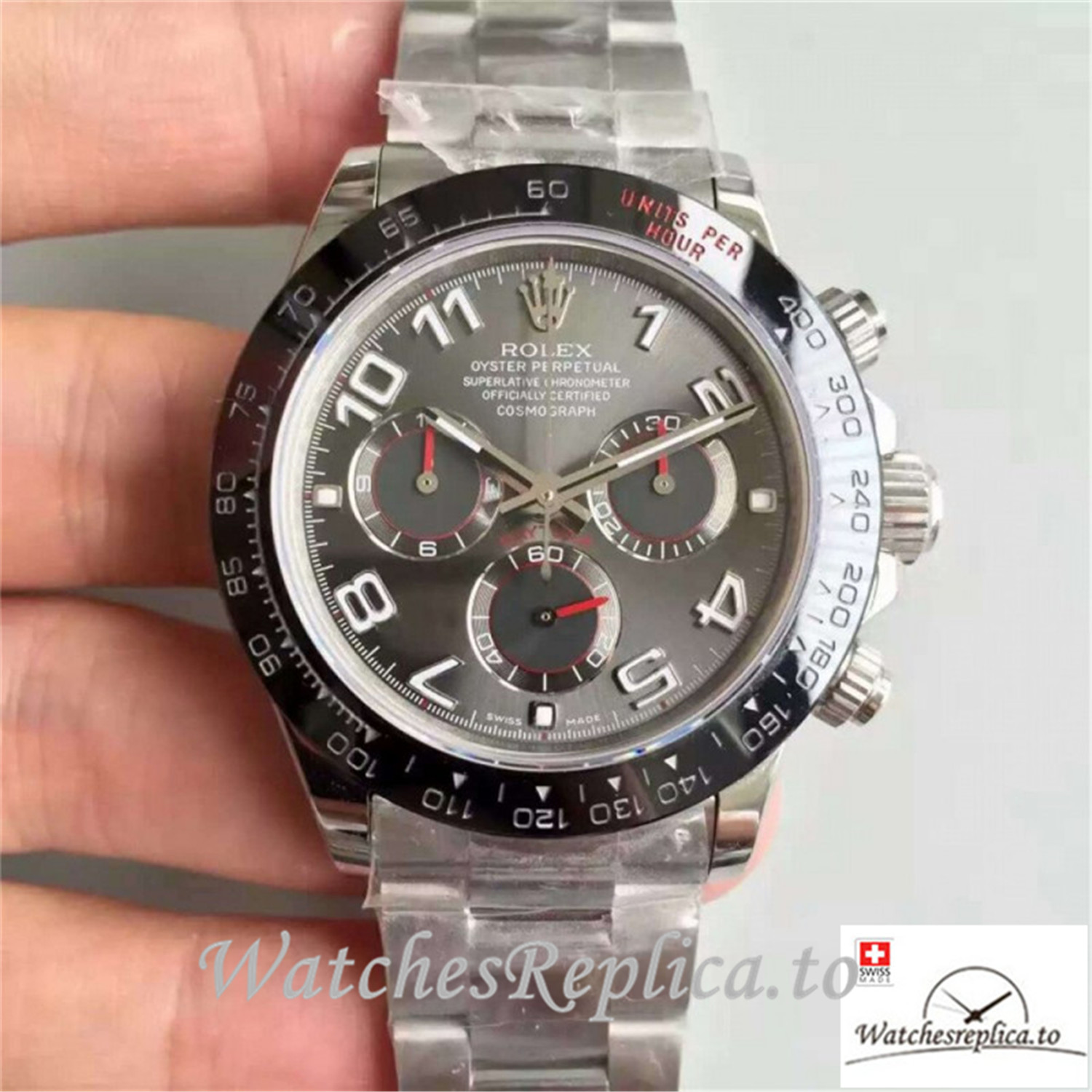 Swiss Rolex Daytona Cosmograph Replica 116500LN 004 Ceramic Bezel 40MM - WatchesReplica.is