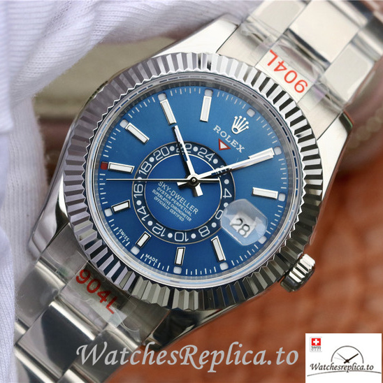 Swiss Rolex Oyster Perpetual Replica 326934-0003 Stainless steel strap 42MM - WatchesReplica.is