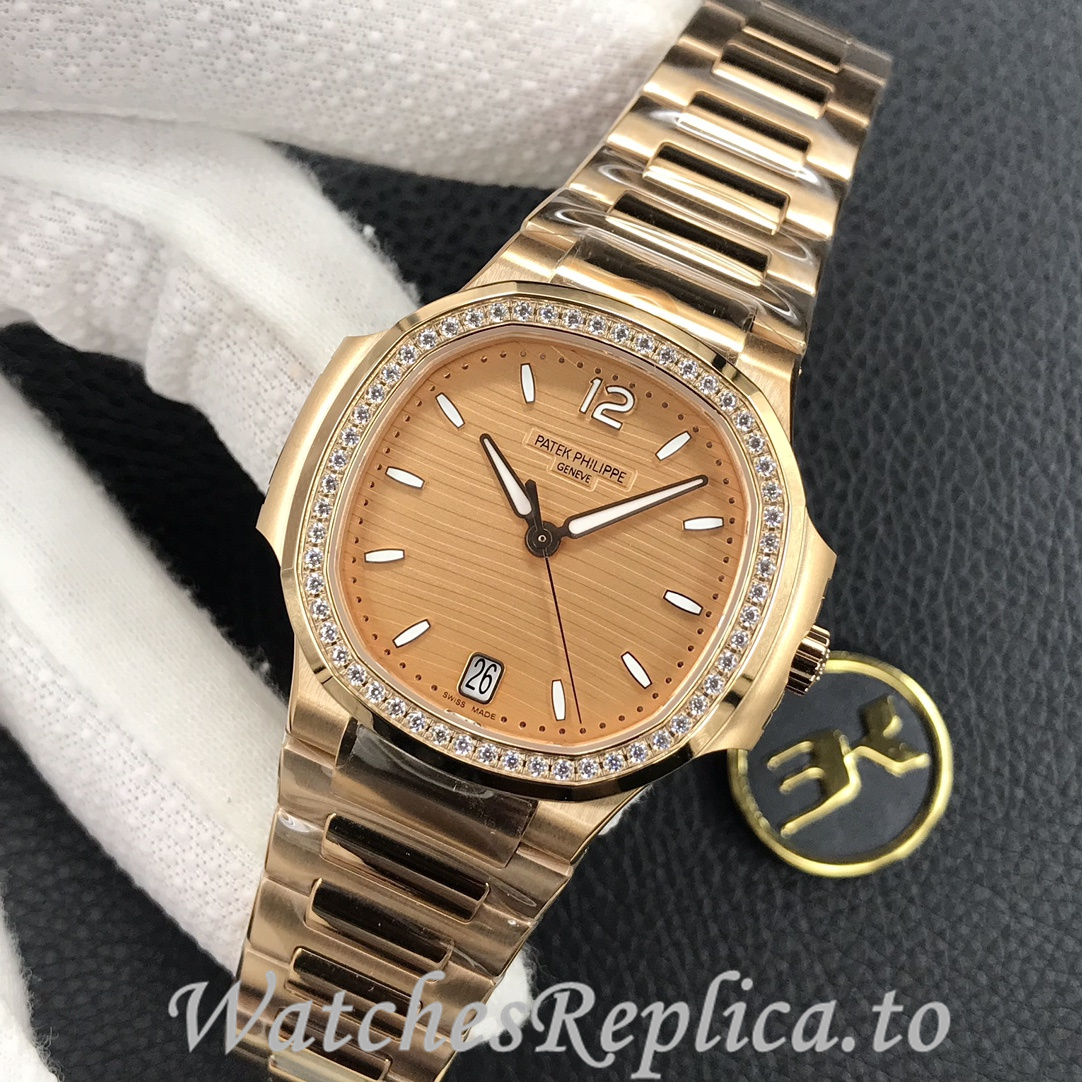Patek Philippe Replica Nautilus 7118 Stainless steel strap 34MM - WatchesReplica.is