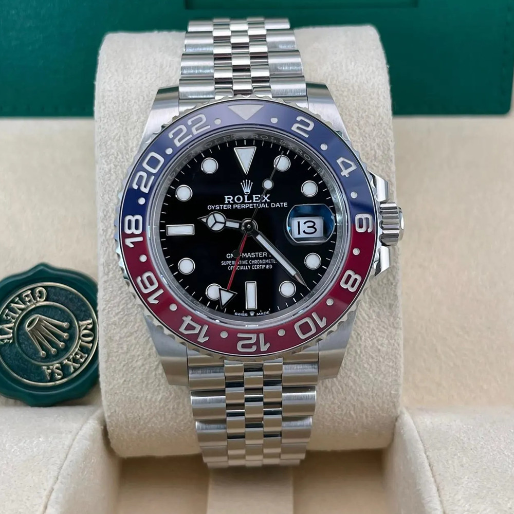 Replica Rolex GMT Master II M126710BLRO 0001 40MM - WatchesReplica.is
