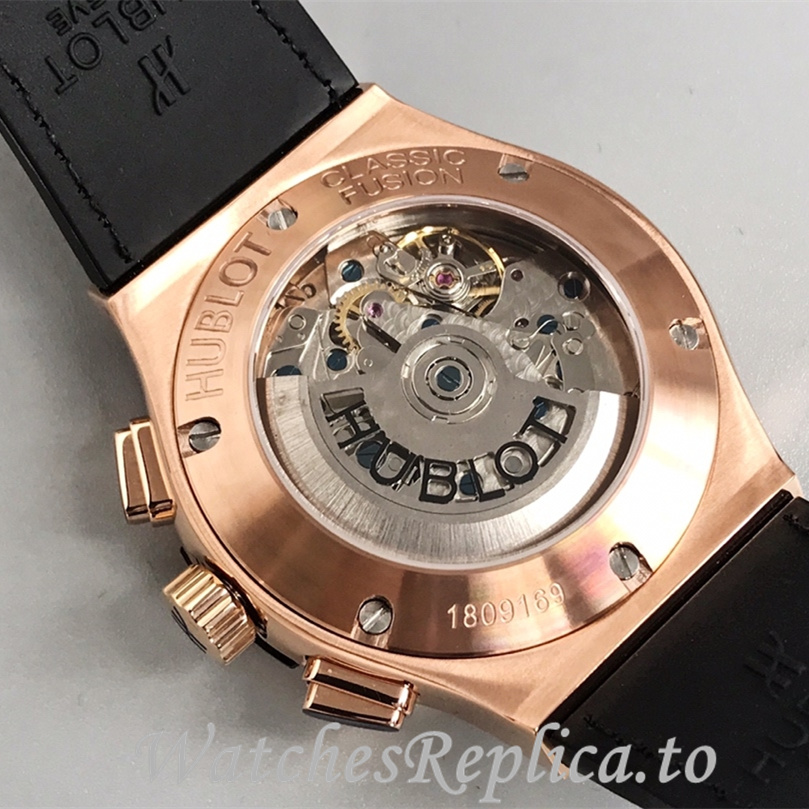 Hublot Replica Classic Fusion Leather strap 45MM - WatchesReplica.is