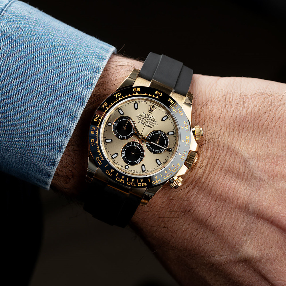 Replica Rolex Daytona m116518ln-0040 40MM - WatchesReplica.is