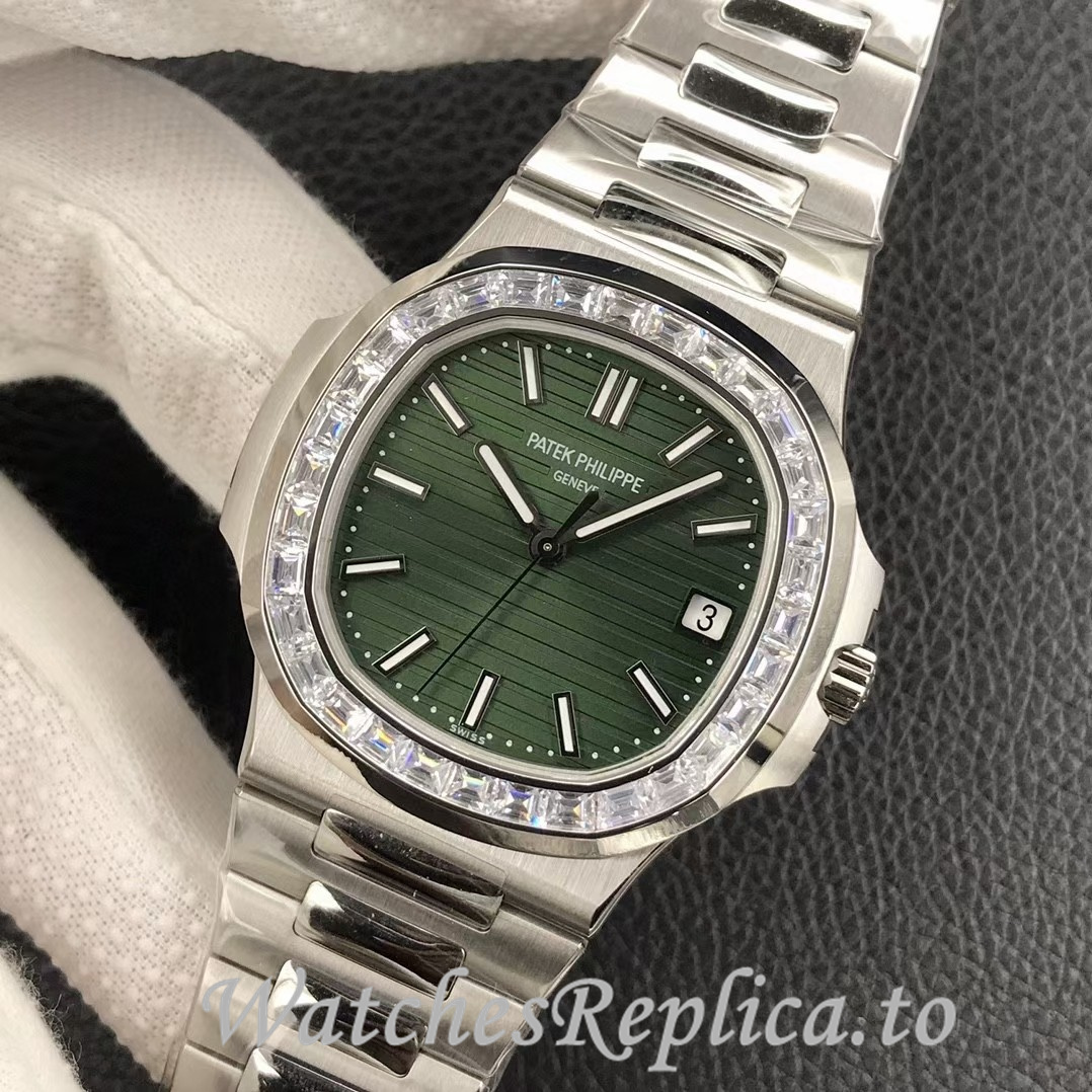 Patek Philippe Replica Nautilus 5711 Stainless steel strap 40MM - WatchesReplica.is