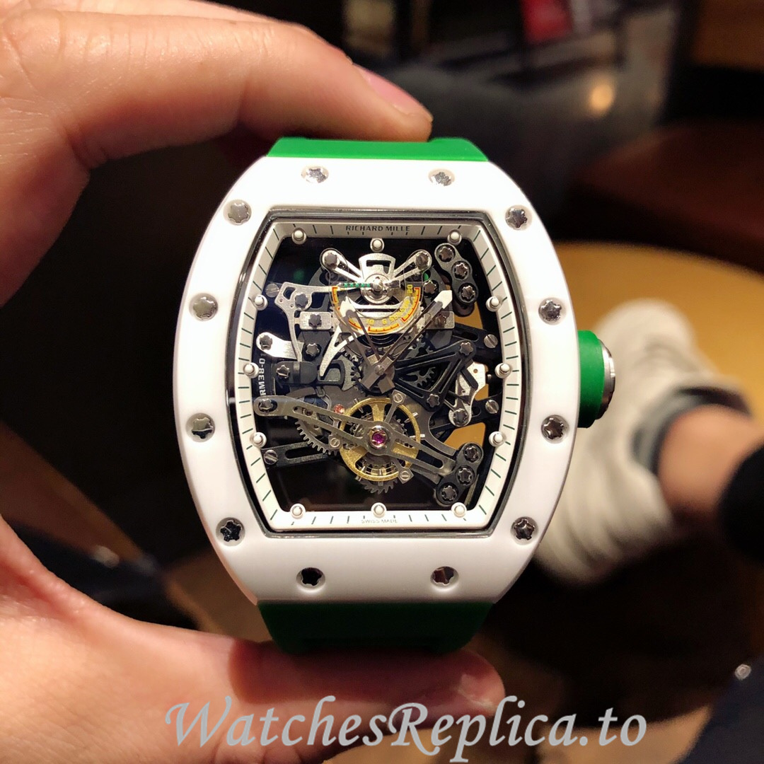 Richard Mille Replica RM38-01 Rubber strap 48MM - WatchesReplica.is