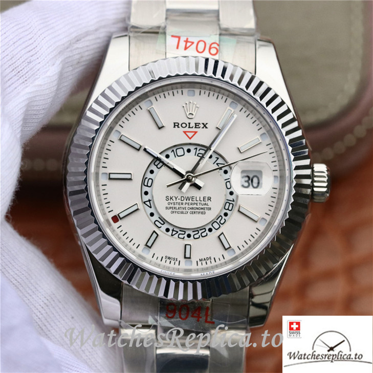 Swiss Rolex Oyster Perpetual Replica 326934-0001 Stainless steel strap 42MM - WatchesReplica.is