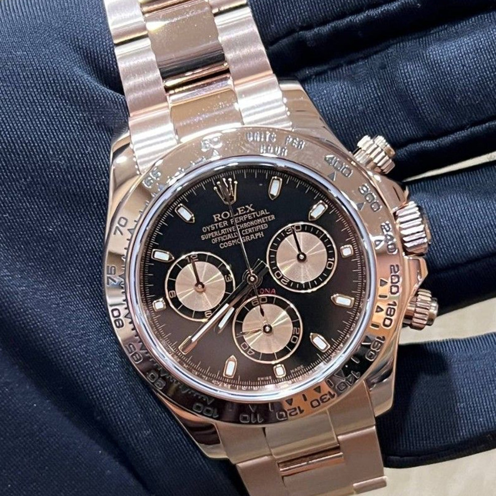 Rolex Daytona Black Dial 116505 - WatchesReplica.is