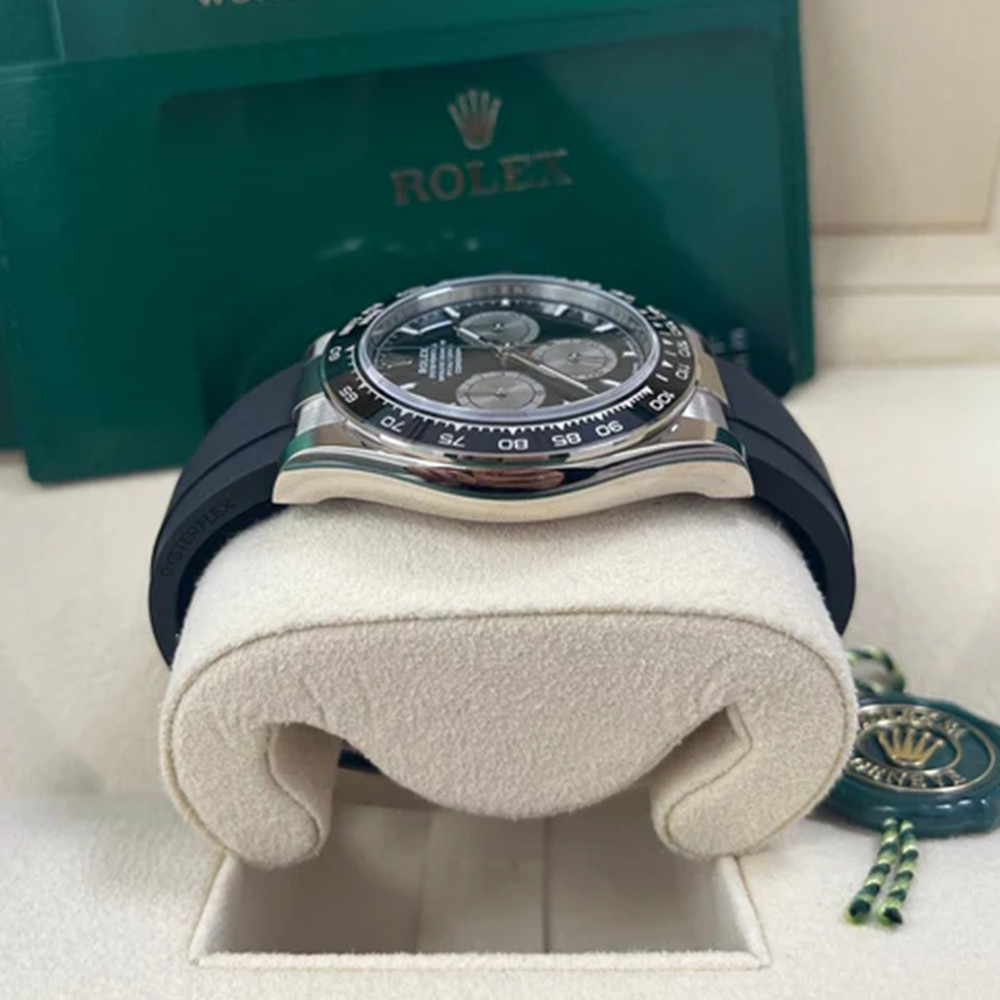 Rolex Daytona Black & Steel Dial 40mm 126519LN - WatchesReplica.is