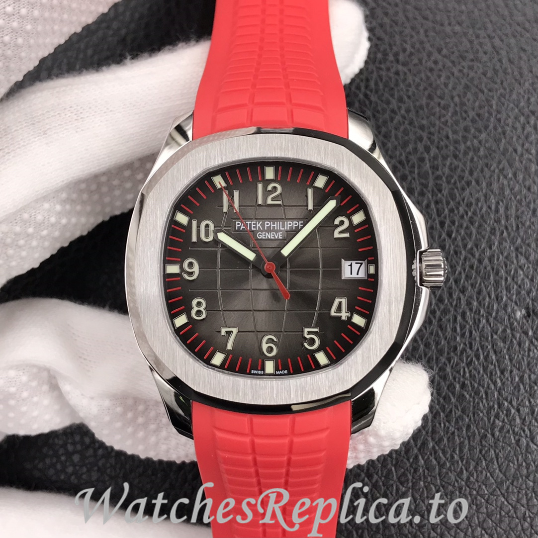 Patek Philippe Replica Aquanaut 5167 Rubber strap 40MM - WatchesReplica.is