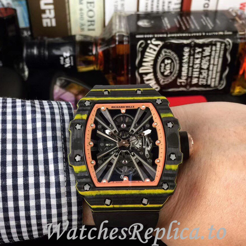 Richard Mille Replica RM12-01 Rubber strap 50MM - WatchesReplica.is