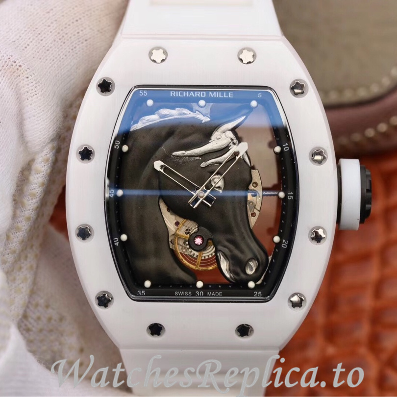 Richard Mille Replica RM52-02 Rubber strap 50MM - WatchesReplica.is