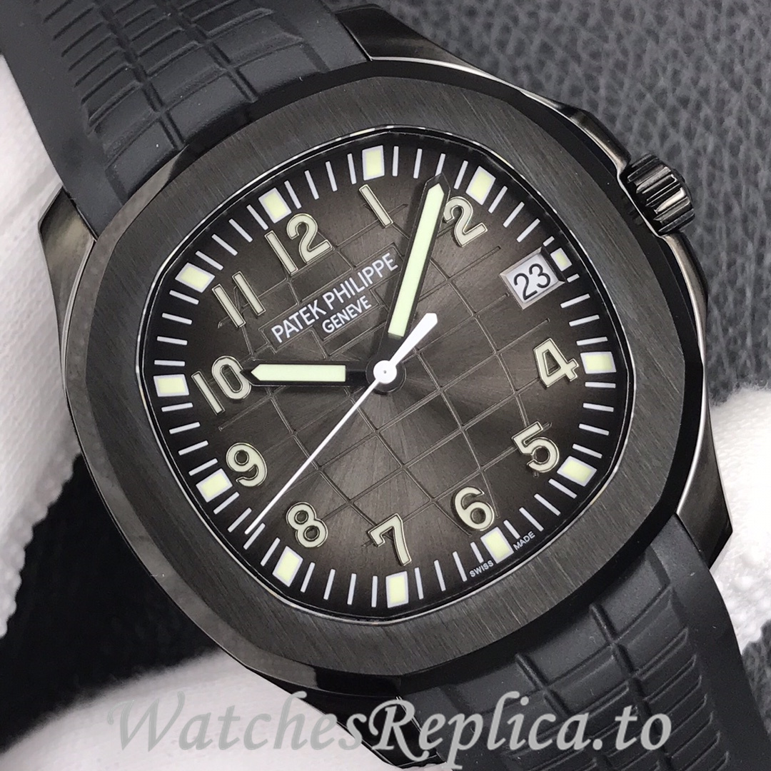 Patek Philippe Replica Aquanaut 5167 Rubber strap 40MM - WatchesReplica.is