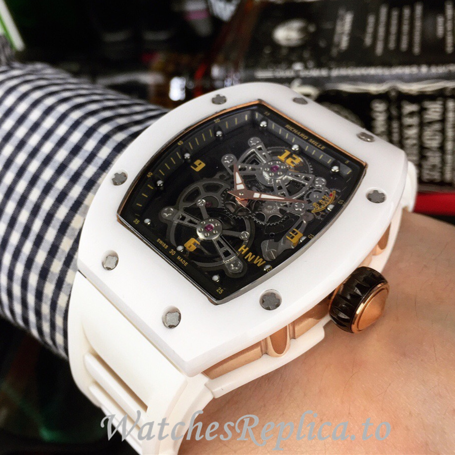 Richard Mille Replica RM17-01 Rubber strap 50MM - WatchesReplica.is