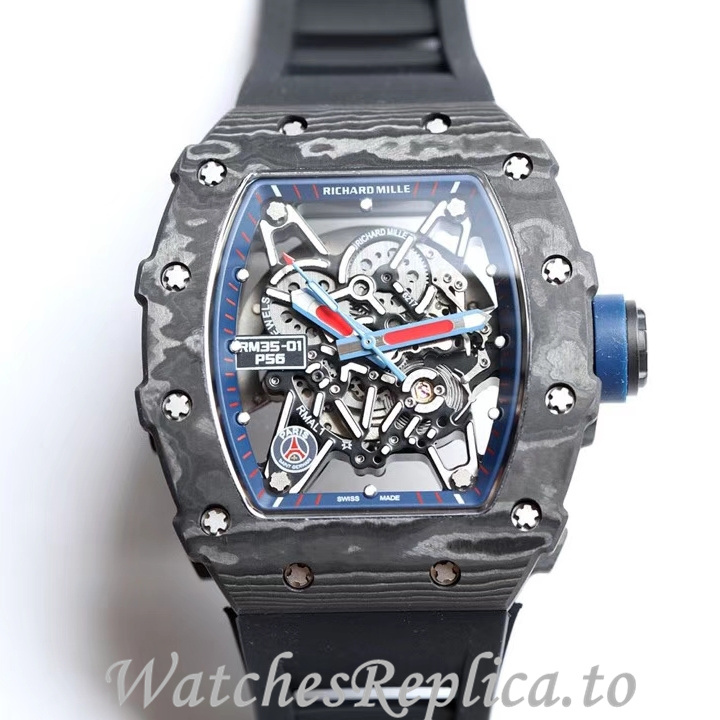Richard Mille Replica RM35-02 Rubber strap 50MM - WatchesReplica.is
