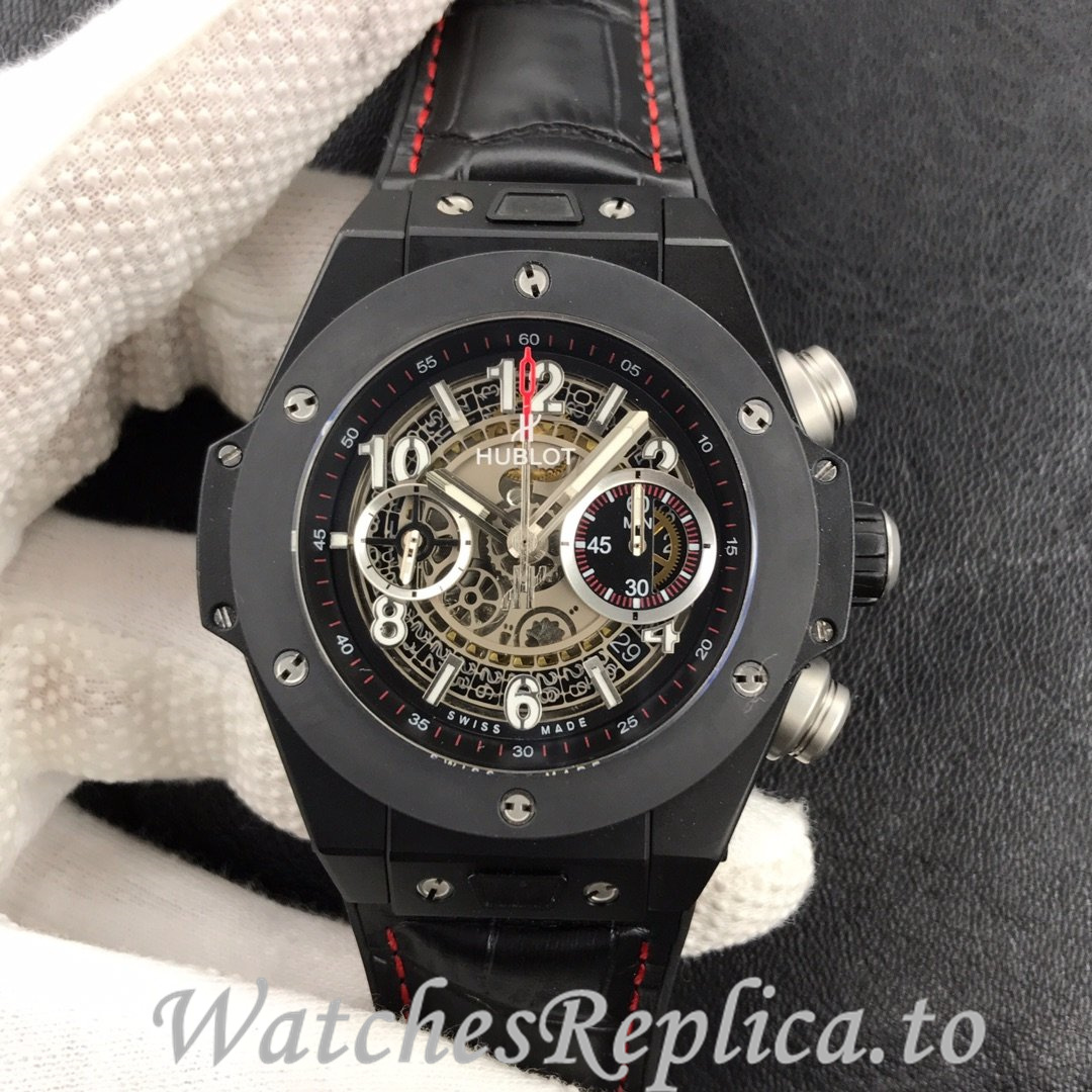 Hublot Replica 411.NM.1170.RX Rubber strap 45MM - WatchesReplica.is
