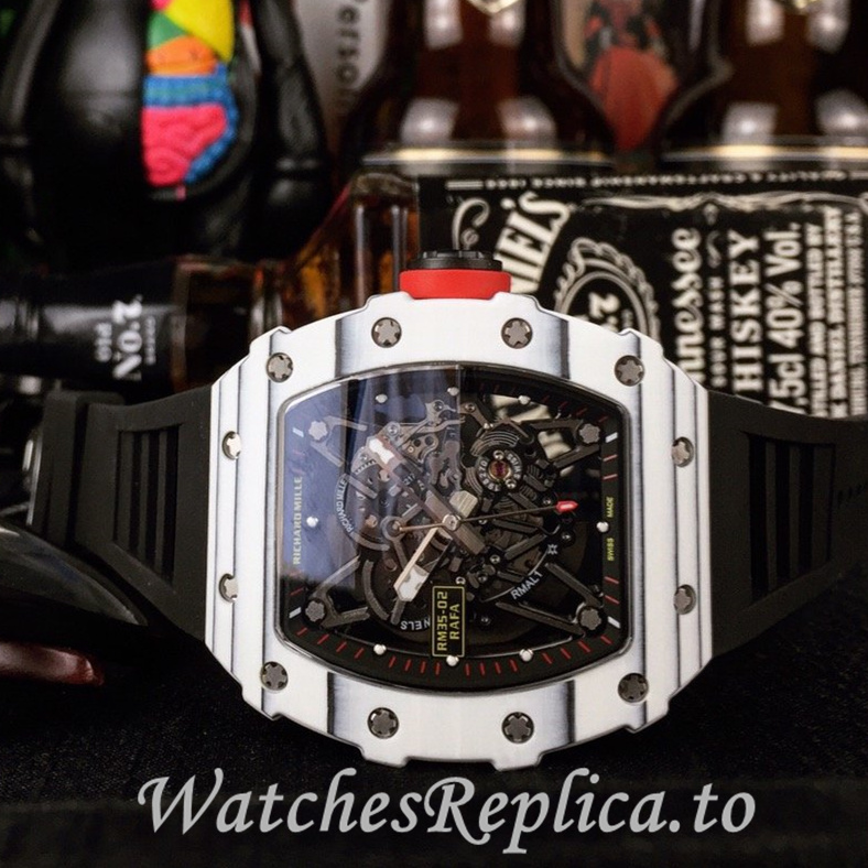 Richard Mille Replica RM35-02 Rubber strap 50MM - WatchesReplica.is