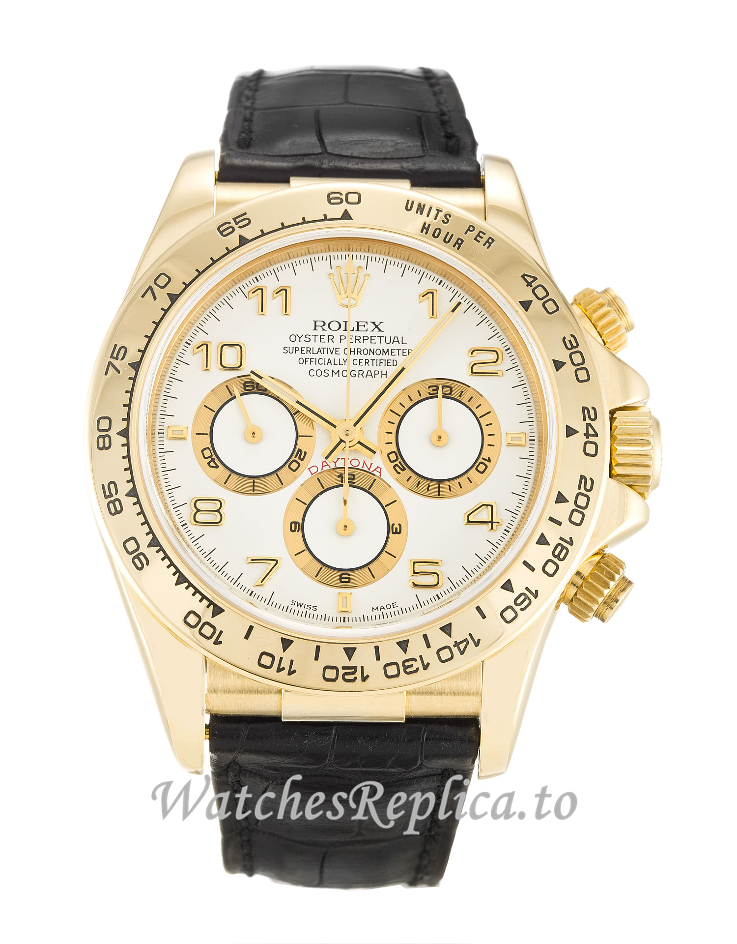 Rolex Daytona White Dial 16518 - WatchesReplica.is
