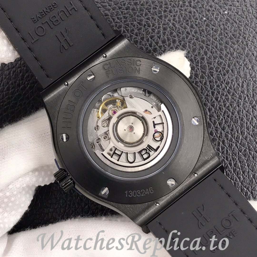 Hublot Replica Classic Fusion Series Leather strap 45MM - WatchesReplica.is