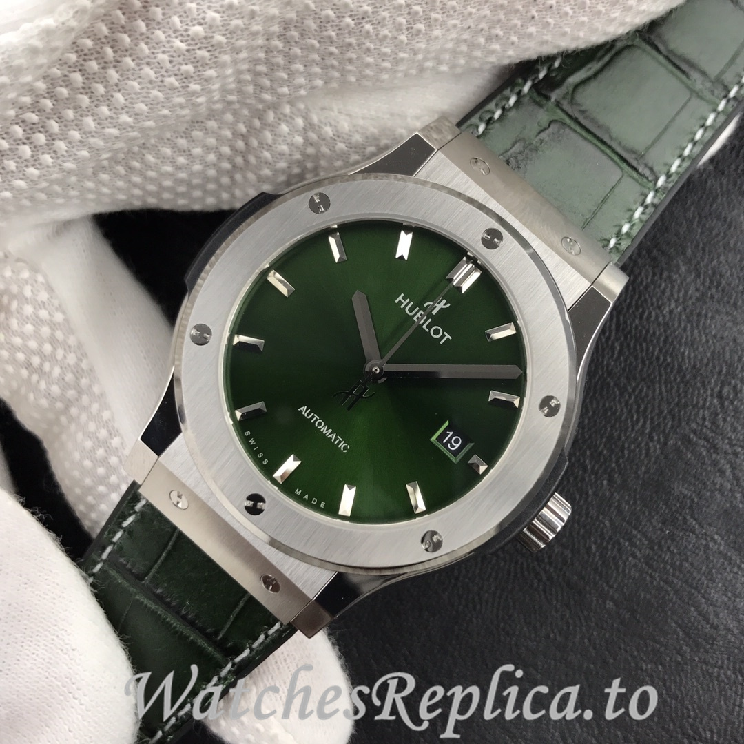 Hublot Replica Classic Fusion Series Leather strap 42MM - WatchesReplica.is