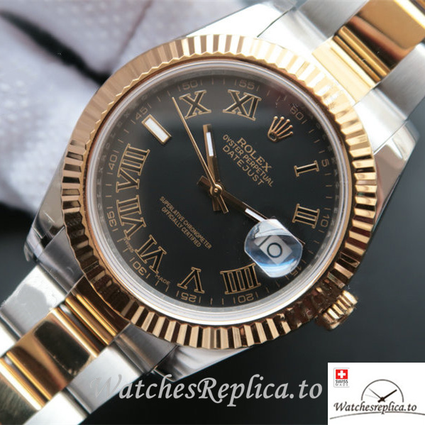 Swiss Rolex Datejust Replica 126333 Stainless steel strap 40MM - WatchesReplica.is