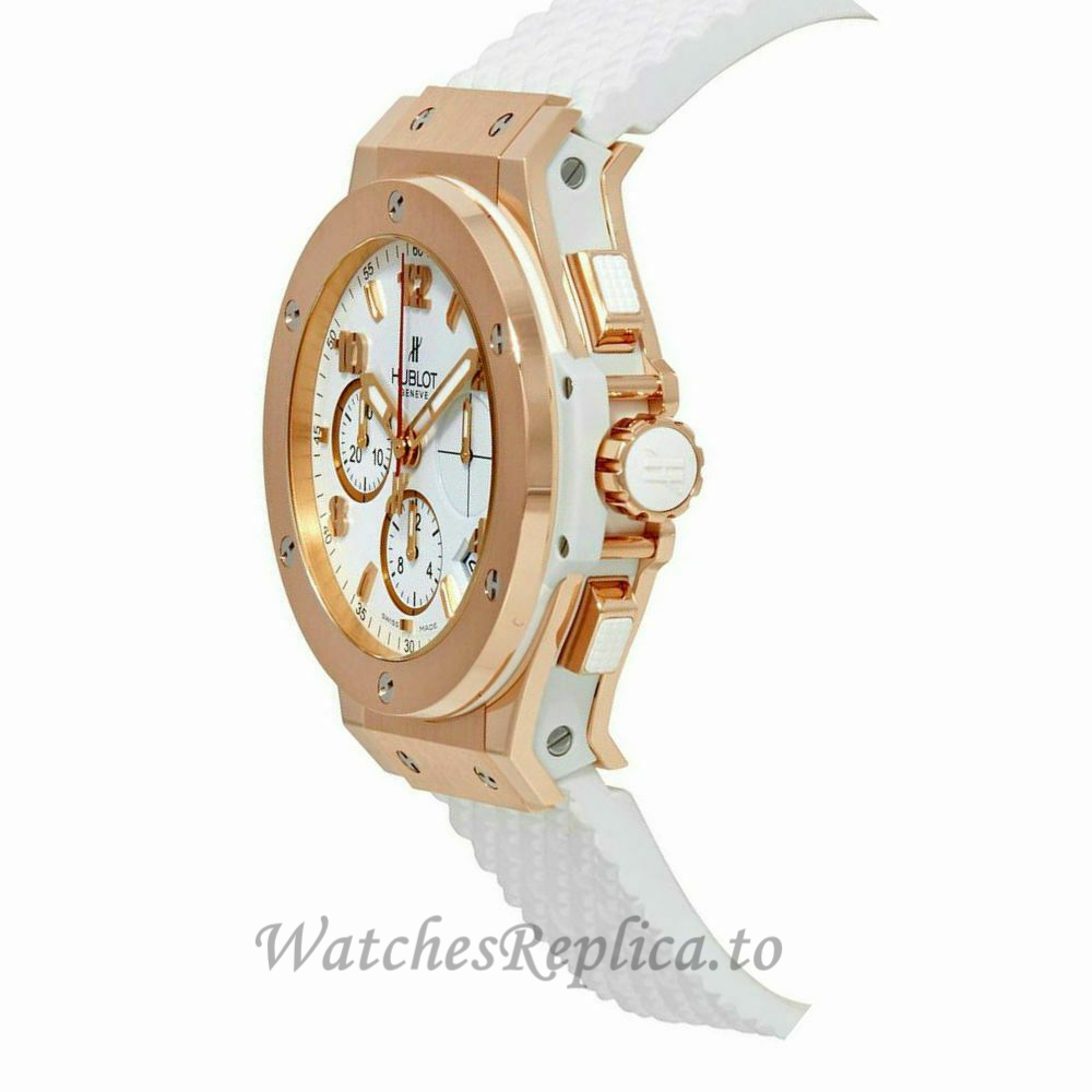 Hublot Replica Big Bang Rose Gold Chronograph 44MM Watch 341.PE.230.RW - WatchesReplica.is