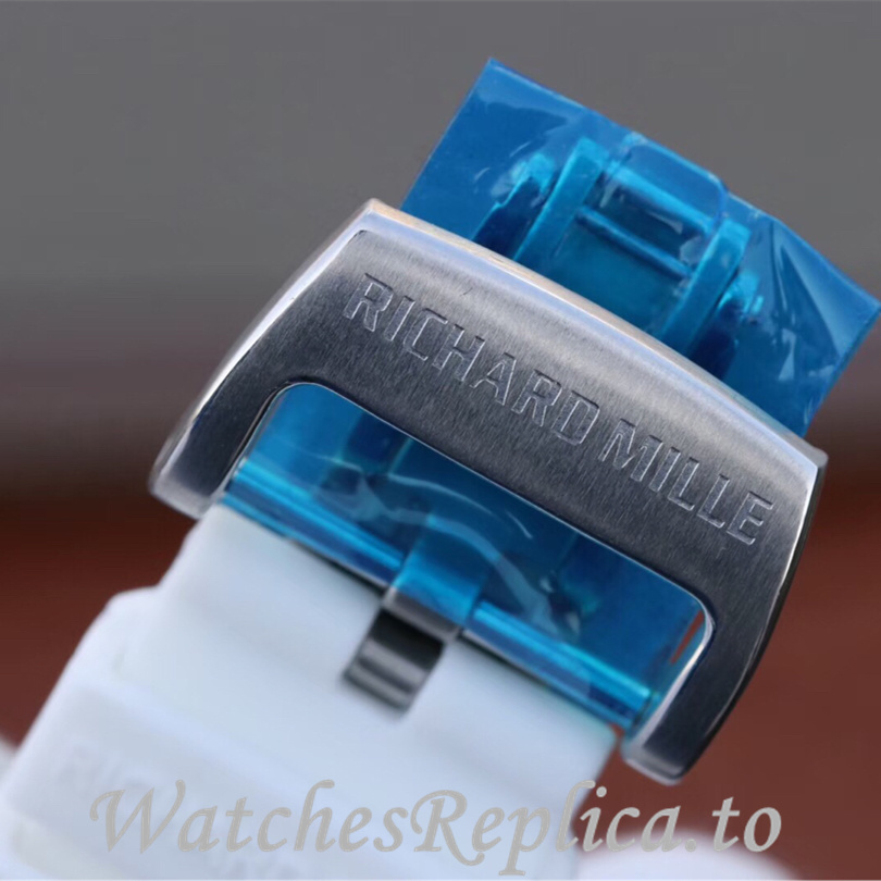 Richard Mille Replica RM055 Rubber strap 50MM - WatchesReplica.is
