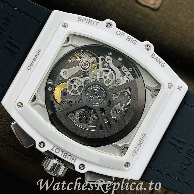 Hublot Replica SPIRIT OF BIG BANG Leather strap 42MM - WatchesReplica.is