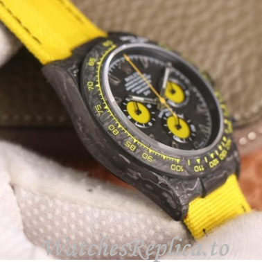 Swiss Rolex Daytona Replica 116588 Canvas strap 40MM - WatchesReplica.is