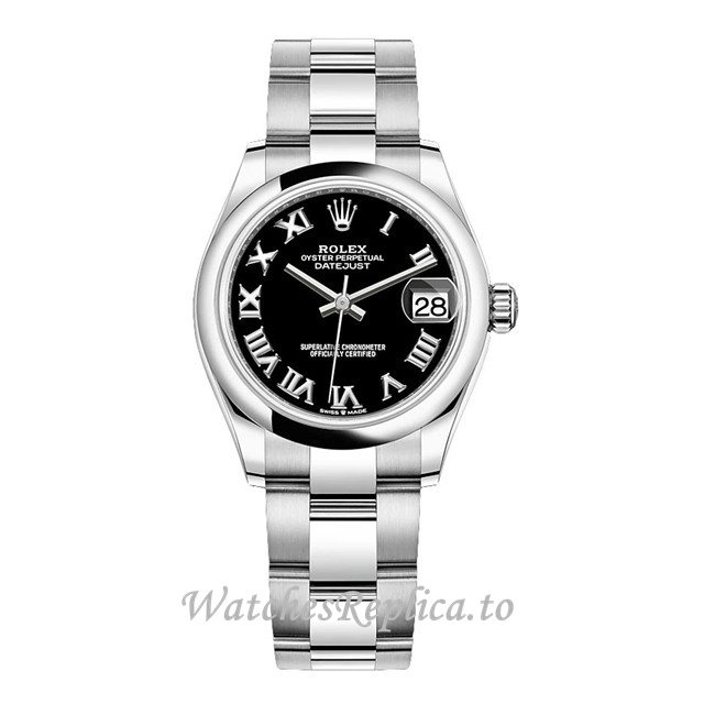 Replica Rolex Datejust m278240-0001 31MM Stainless Steel strap Ladies Watch - WatchesReplica.is