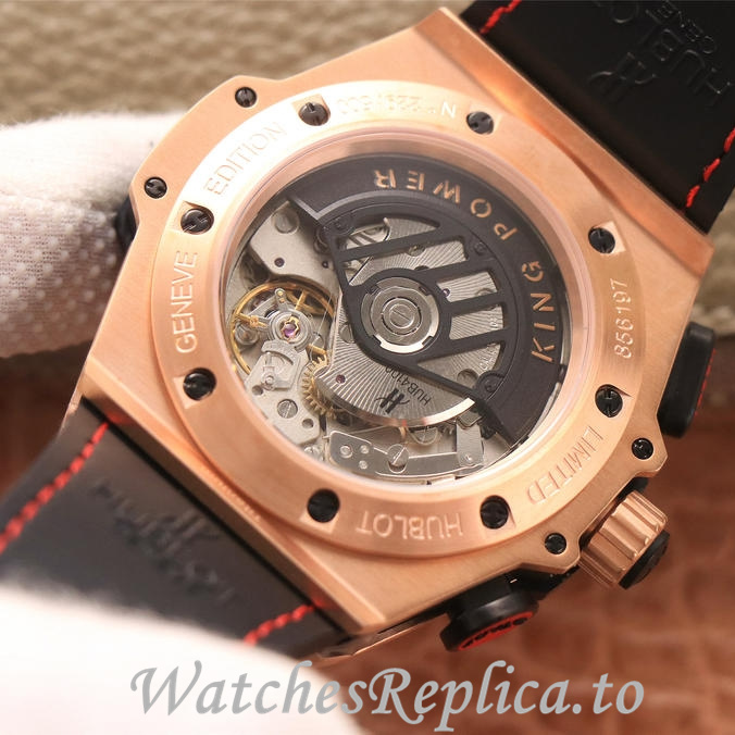 Hublot Replica Ferrari F1 Leather strap 46MM - WatchesReplica.is