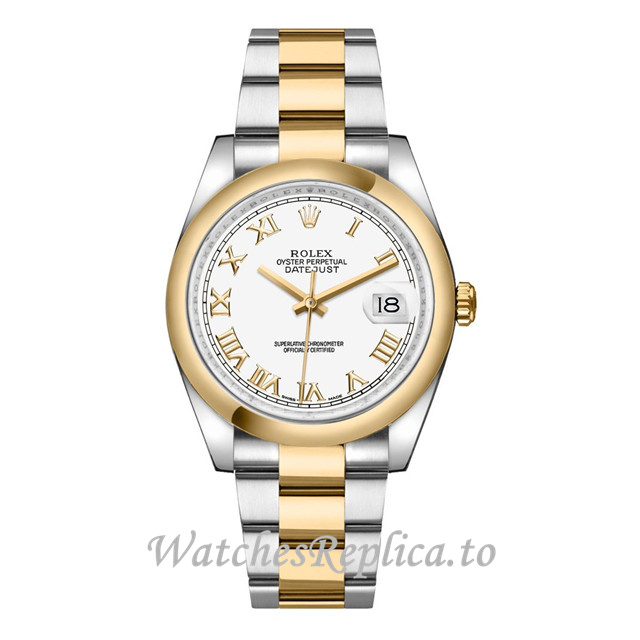 Replica Rolex Datejust 116203-1 36MM Stainless steel strap Mens Watch - WatchesReplica.is