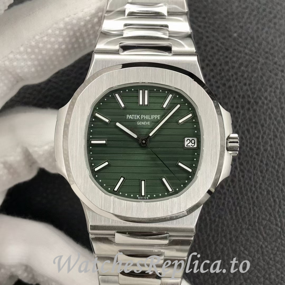 Patek Philippe Replica Nautilus 5711 Stainless steel strap 40MM - WatchesReplica.is