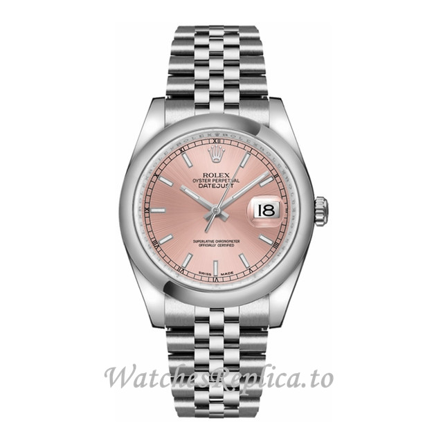 Replica Rolex Datejust 116200-34 36MM Stainless steel strap Mens Watch - WatchesReplica.is