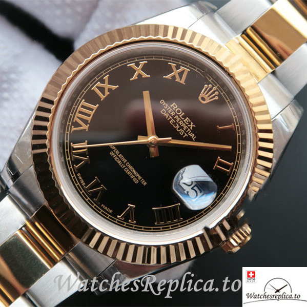 Swiss Rolex Datejust 116333-72213 Stainless steel strap 41MM - WatchesReplica.is